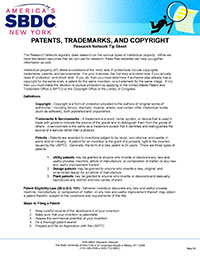 Intellectual Property Tip Sheet